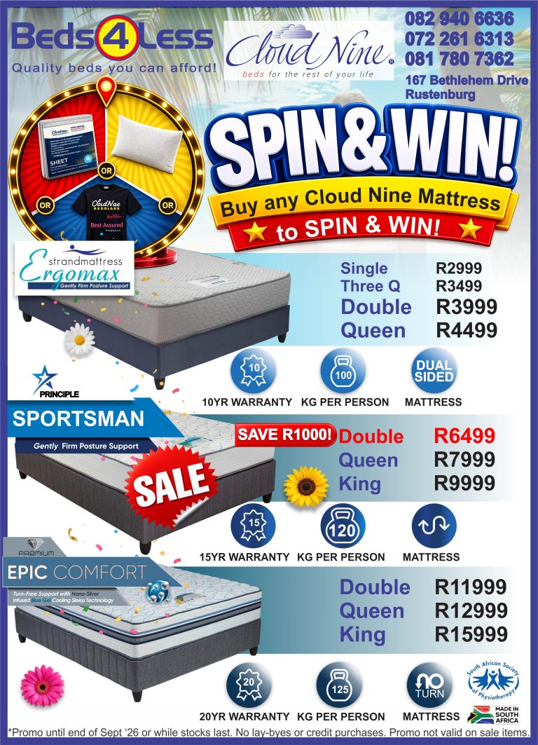 Beds4Less catalogue - Cloud Nine