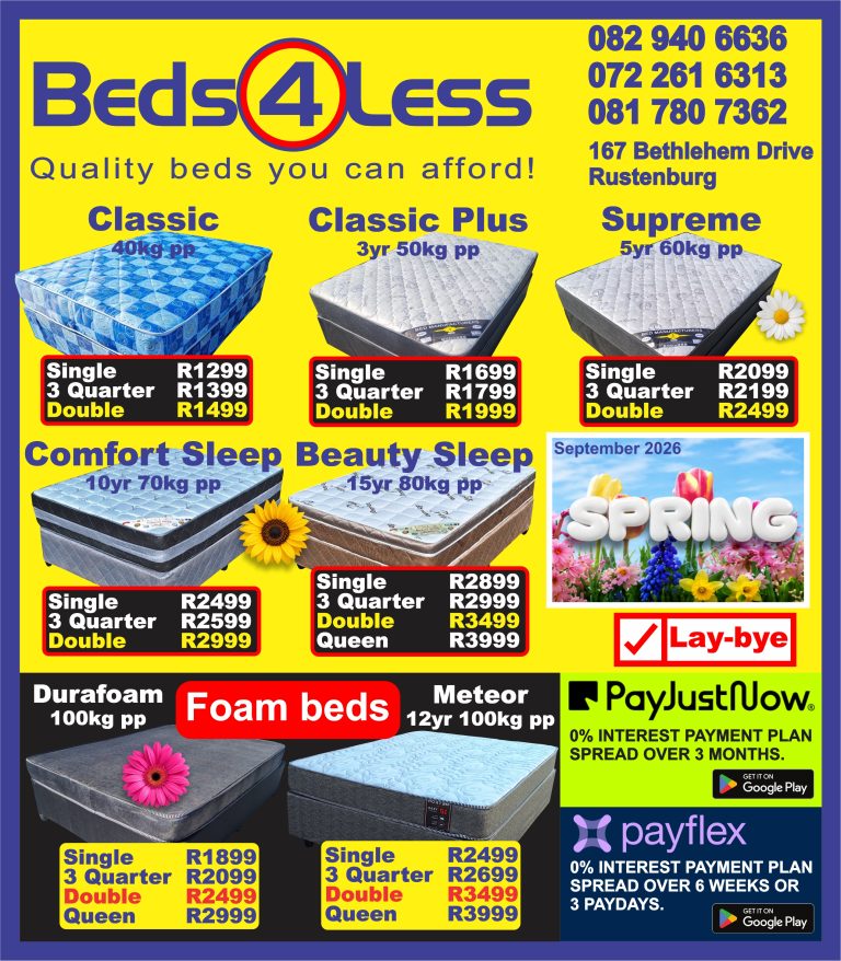 Beds4Less catalogue - Manufacturers Beds