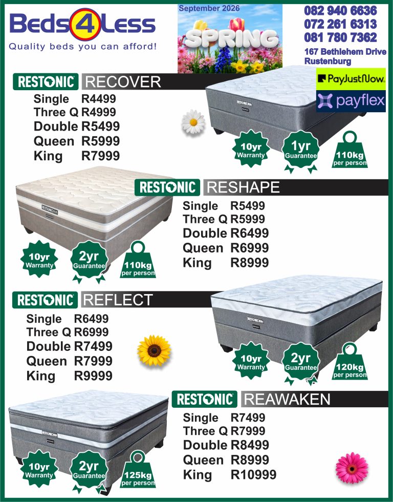 Beds4Less catalogue - Restonic