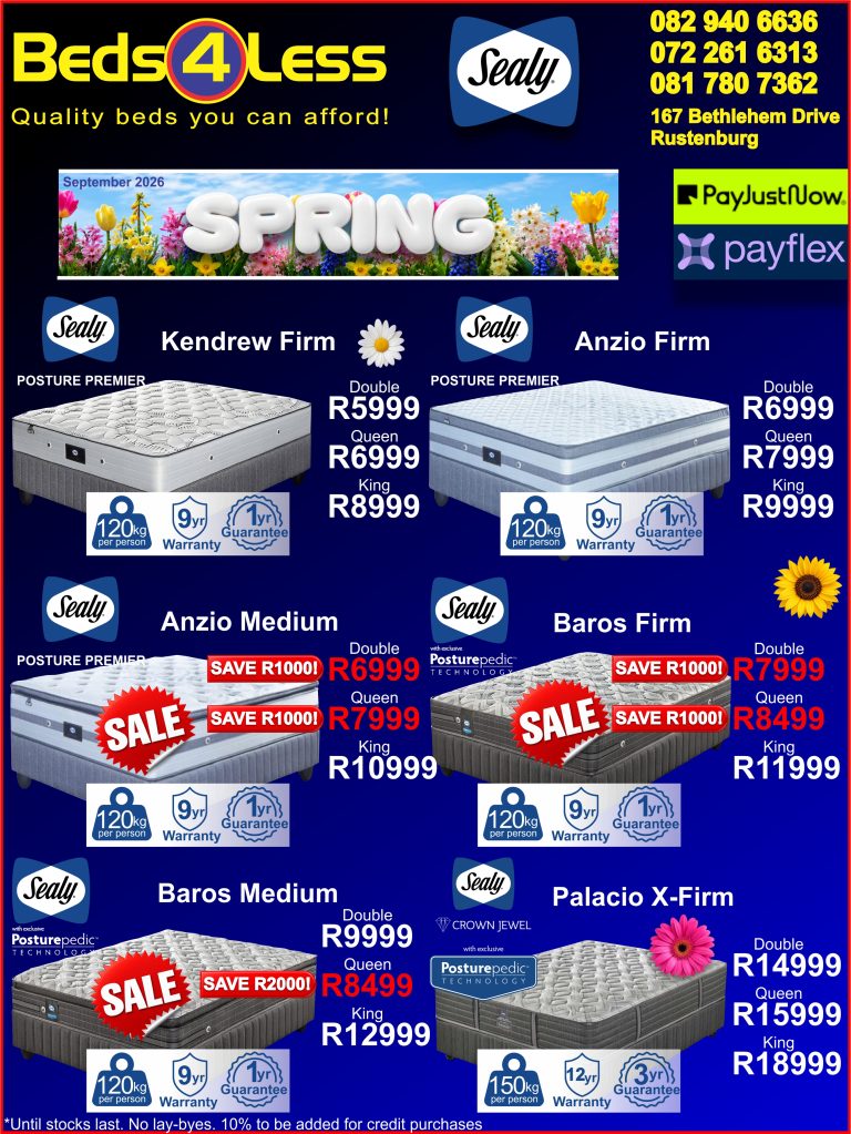 Beds4Less catalogue - Sealy