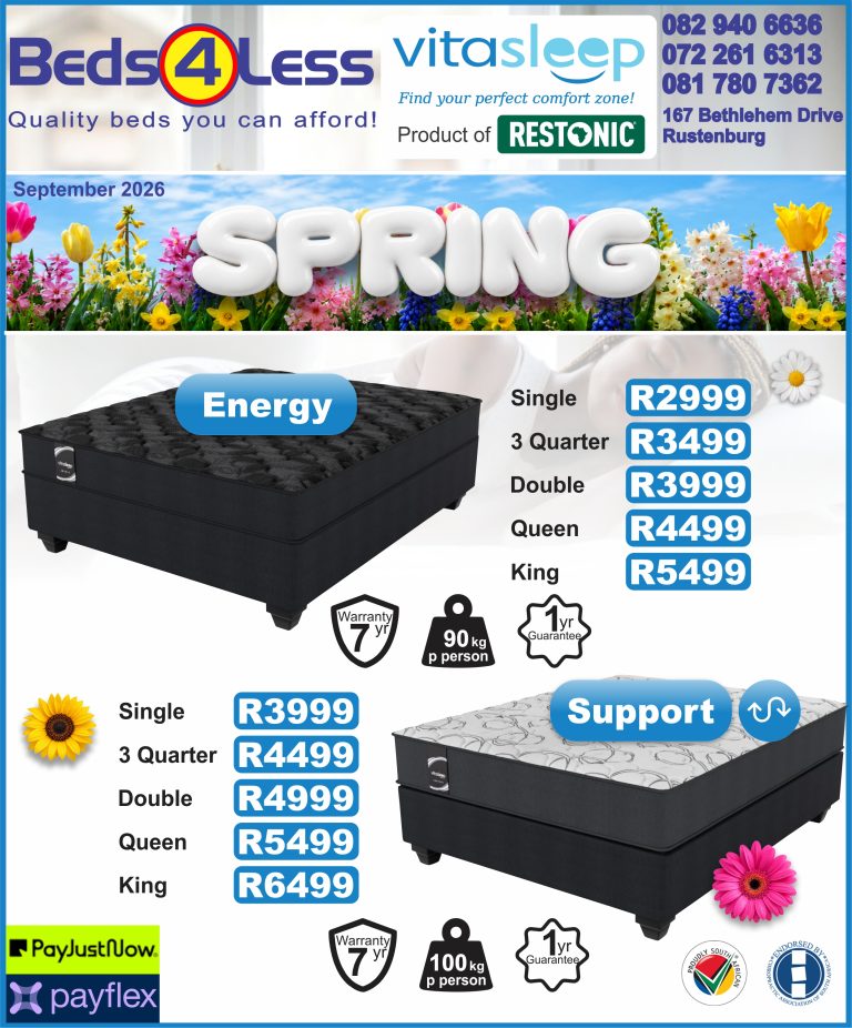 Beds4Less catalogue - VitaSleep